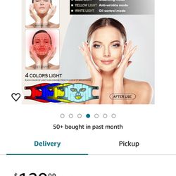 Tadoune LED Light Therapy Face Mask 