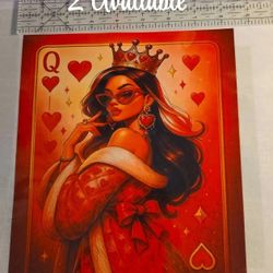 Queen Of Hearts DTF Images 