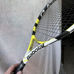 Babolat Aero Pro Drive Tennis Racquet Racket 4 1/4” Grip Size, New Head Overgrip