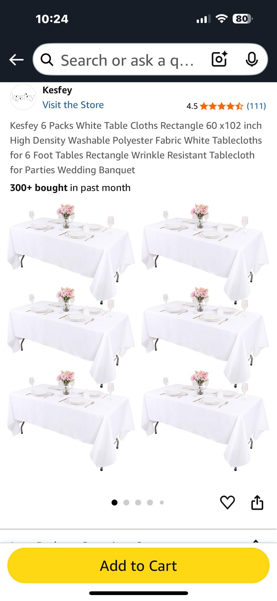 White Rectangle Banquet Table Tablecloths