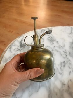 Vintage Brass Plant Mister Spray Bottle