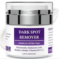 Dark Spot Remover for Face & Body, Advanced Corrector Cream with Niacinamide, Retinol, Arbutin, Hyaluronic Acid & Vitamins B5 C E, Fade Age Spots, Sun