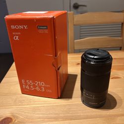 Sony E-Mount 55-210mm