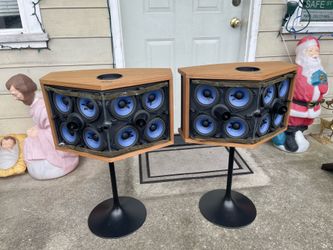 Bose 901 series VI including equalizer & tulips stands