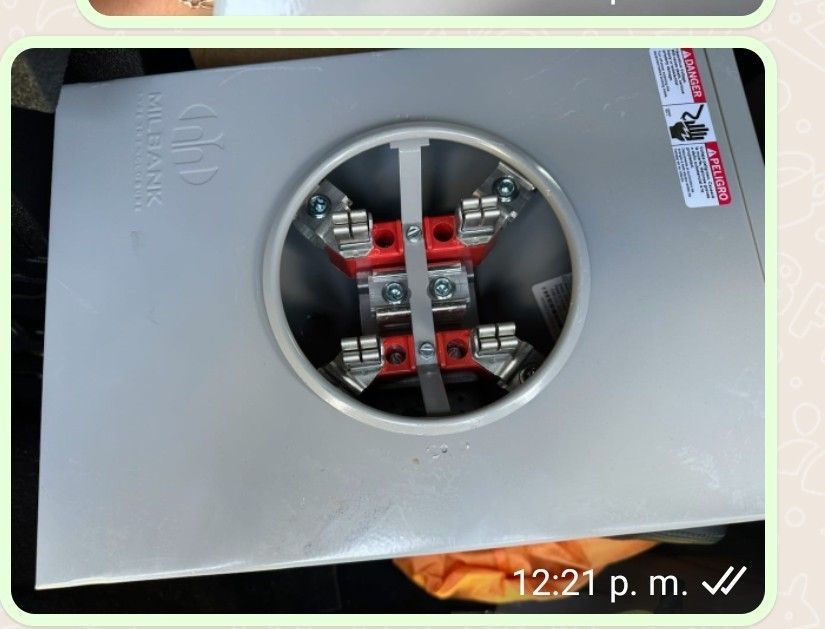 Meter Box 200Amp