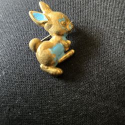 Vintage Bunny Brooch