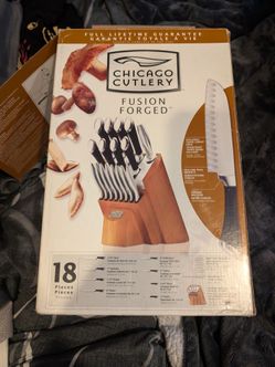 Chicago Cutlery Fusion Forged 18-Piece Knife Set