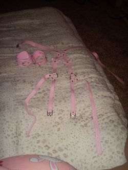 Pink Leather Sex Bondage Brand new