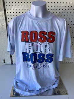 Vintage Ross for boss 1992 t shirt