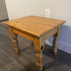 Brown Wood Table 