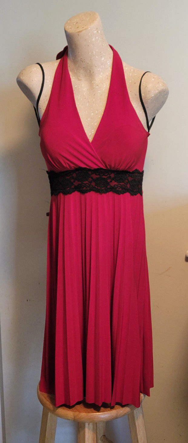 Red Prom Dress Size Medium