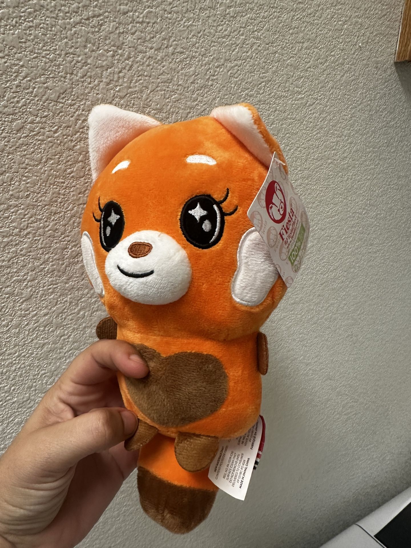 Fiesta Fox Plush With Adorable Eyes 🦊🥹