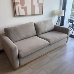 Mita Beige Sofa - 81” x 38” - Excellent Condition - Retail: $1299
