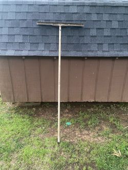 36” Asphalt Landscape Rake With 7” Handle