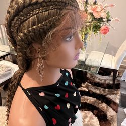 Ghana Weave Style  Lace Wig 