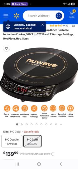 This is a NuWave PIC Gold Precision Induction Cooktop, model number typically 30201.
