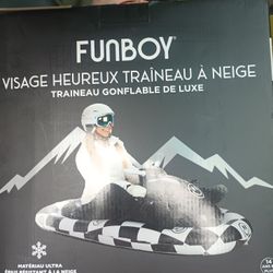 FUNBOY Inflatable Snowmobile 