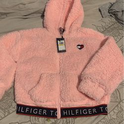 Tommy  Hilfiger Furry Bomber For Girls 