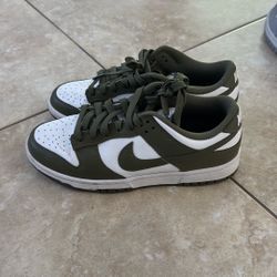 Olive Green Dunks 