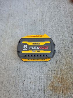 DEWALT DCB606 FLEXVOLT 20V/60V MAX 6.0Ah Lithium-Ion Battery Pack & Charger