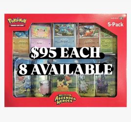 Costco Ascended Heroes Mini Tins 5-Pack