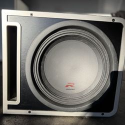 Sub Woofer And Amp