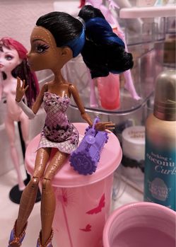 Monster High G1 "Dance Class" Robecca Steam Remix Incomplete Doll Only Restyled