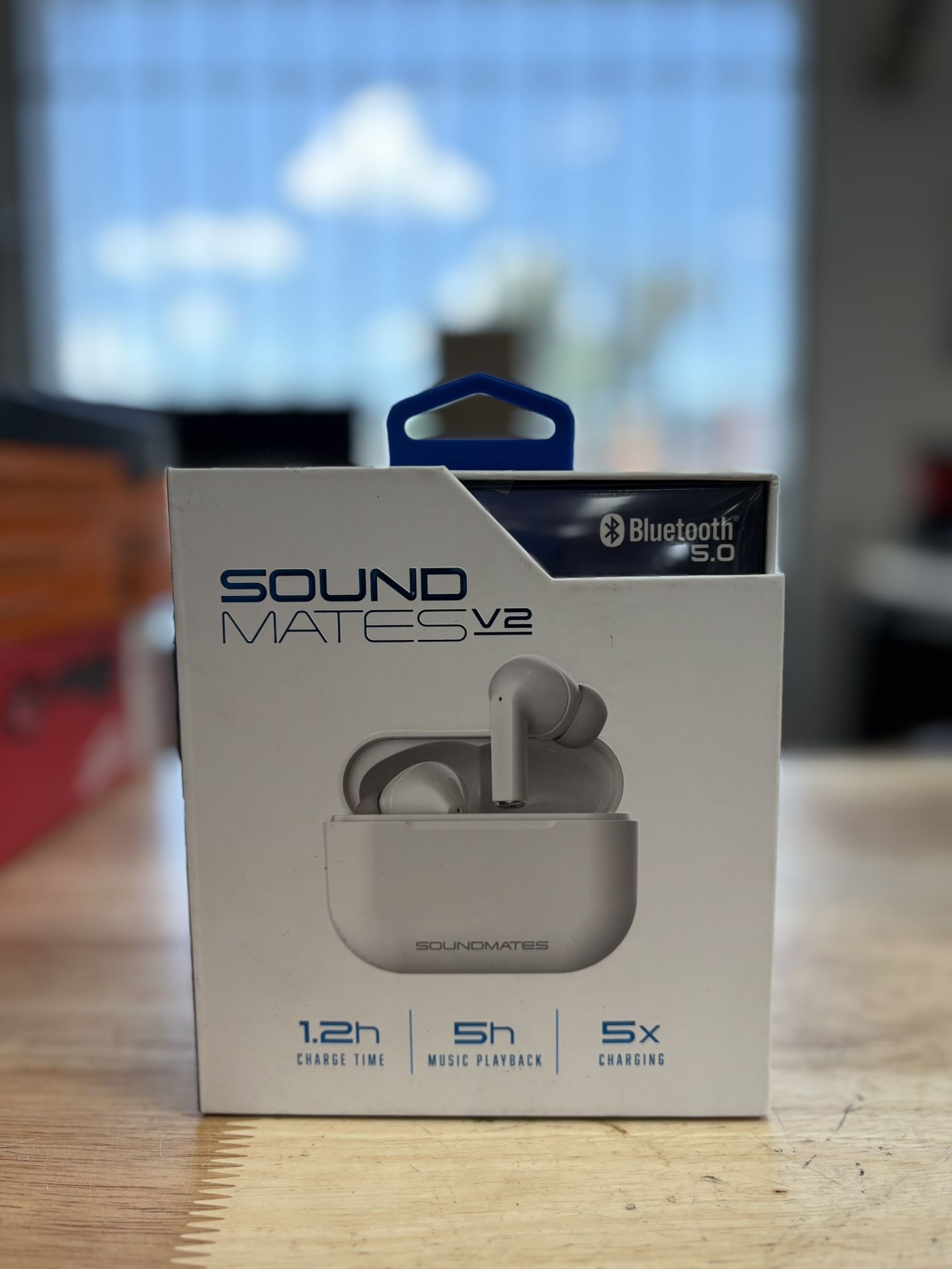 (New) Tzumi Sound Mates Wireless Stereo Earbuds V2