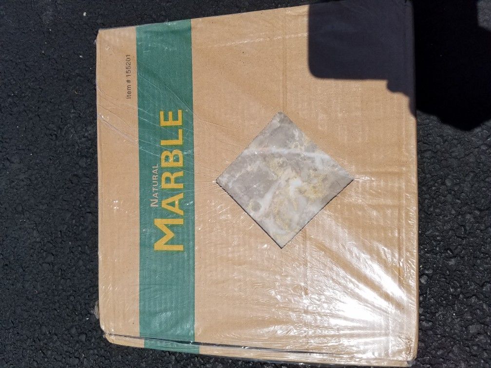 Natural Marble Tile Stone Floor and Wall 115 sq ft