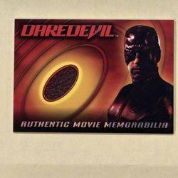 Topps Marvel Memorabilia Card