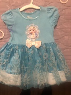 Frozen dress size 2T
