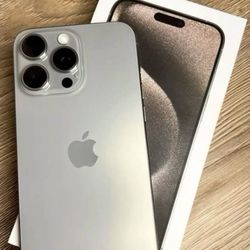 Apple IPhone 15 Pro 128gb  Unlocked, FREE Smartwach/ Headphones. Pay $1 Today Rest in payments. NO CREDIT NEEDED FINANCING