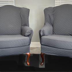 Set Of Wingback Chairs