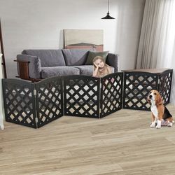 Wood Dog Gate