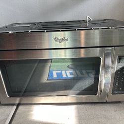 Whirlpool Over Range Microwave 