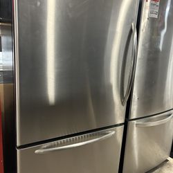 Two Door Fridge Stainless Steel