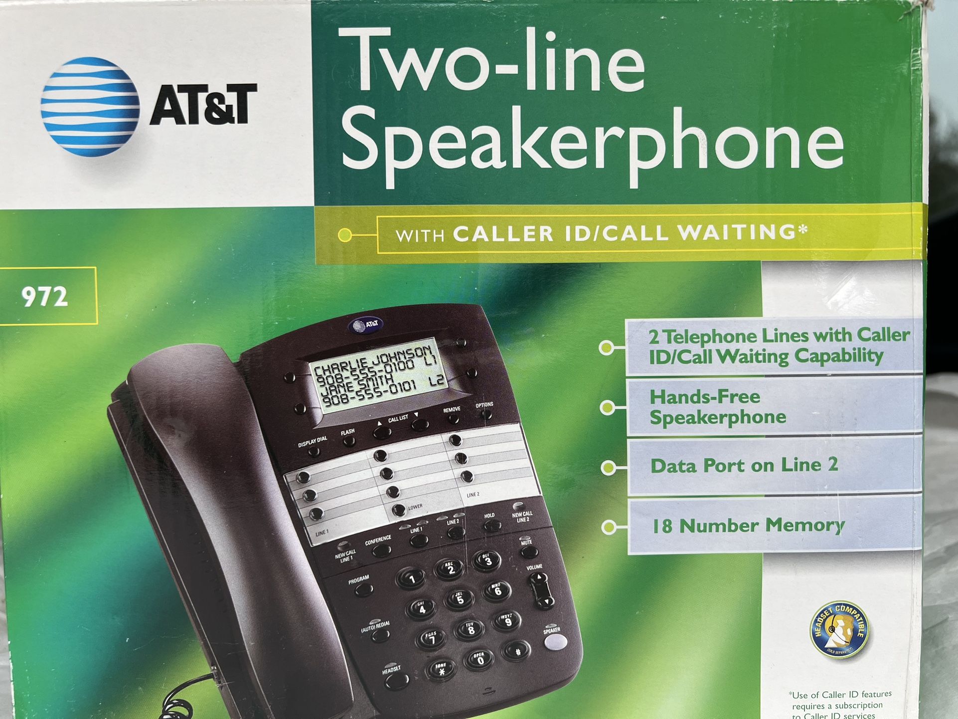 AT&T Two-Way Speaker Phone