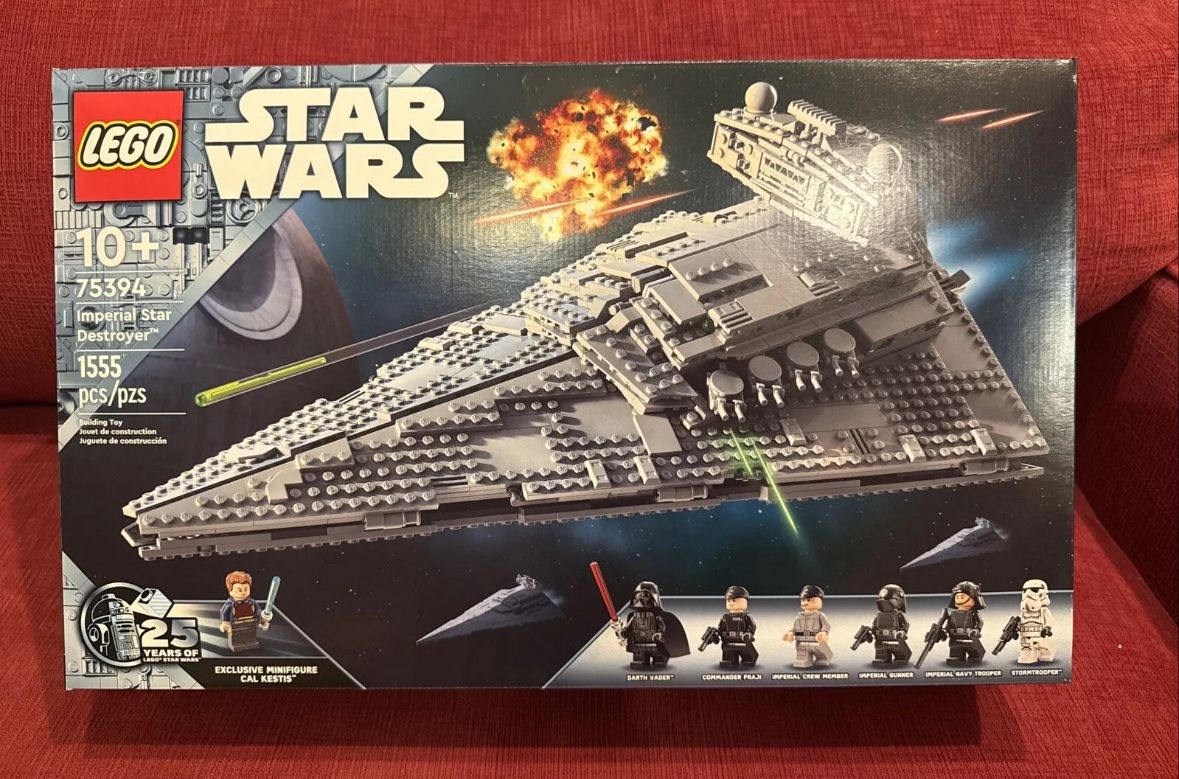 LEGO Star Wars Imperial Star Destroyer Buildable Starship Set 75394 New sealed
