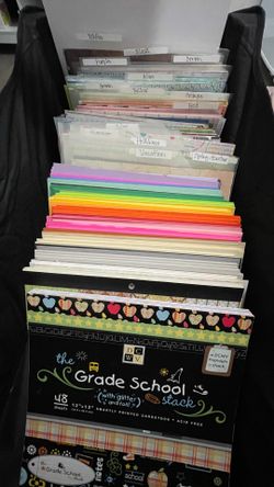 12x12 Scrapbook Paper (over 1,000 sheets)