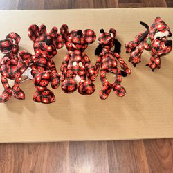 Disney 100 Years Of Wonder Retro Plaid Plush