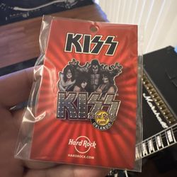 Kiss Hard Rock Pins
