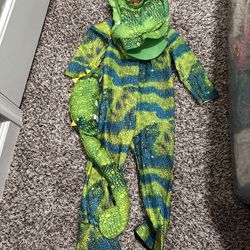 Iguana Halloween Costume ( Size 2T-3T )