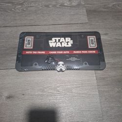 Starwars License Plate Frame 