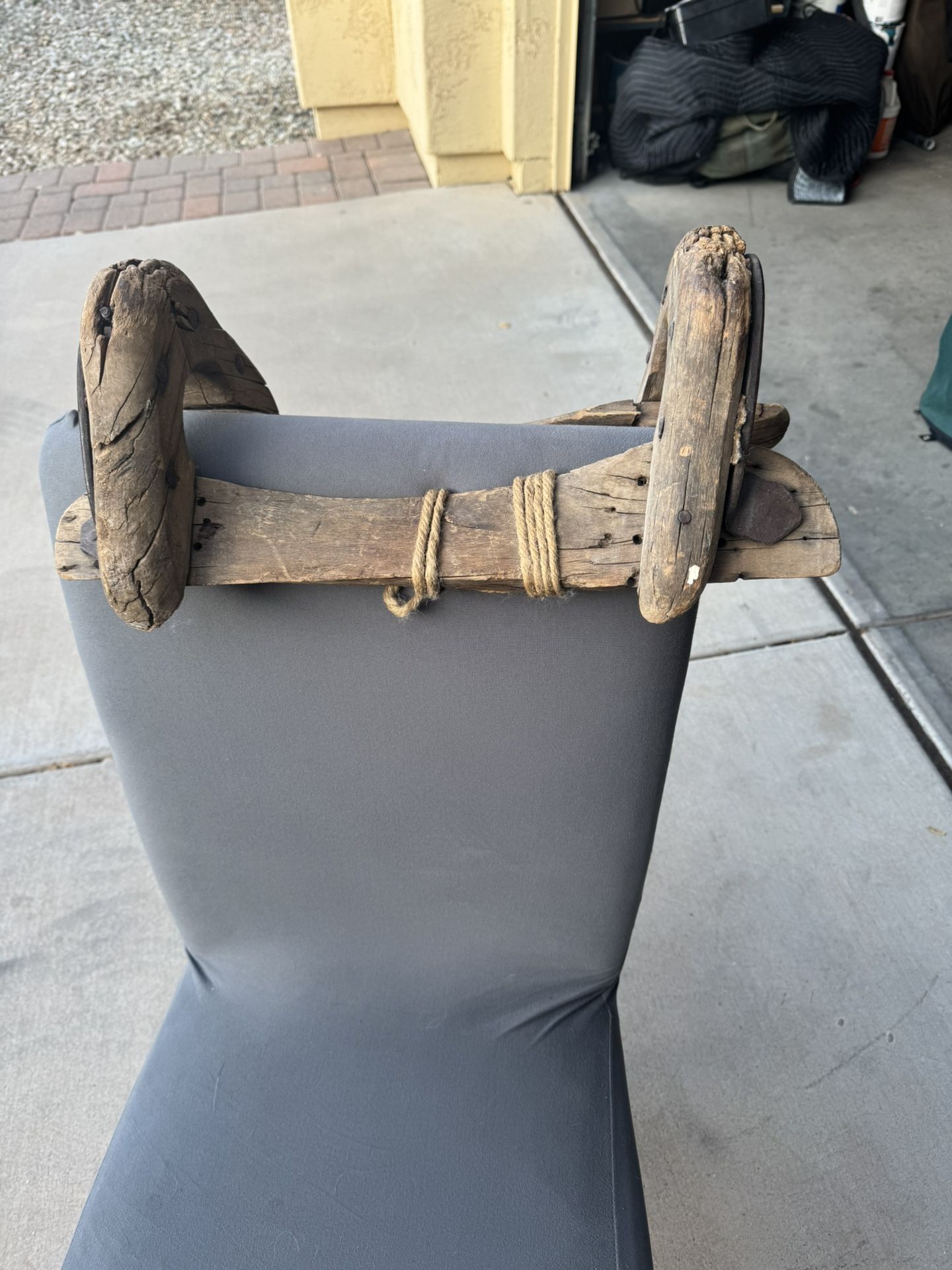 Civil War Cavalry Saddle With Leather