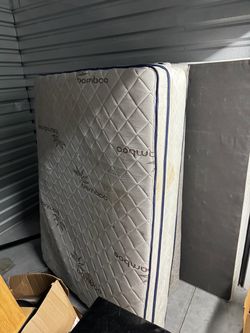 Full and King mattress with box springs