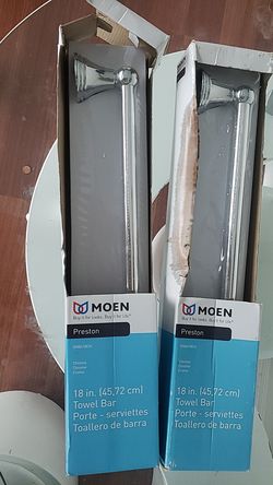 Moen towel bars new in box