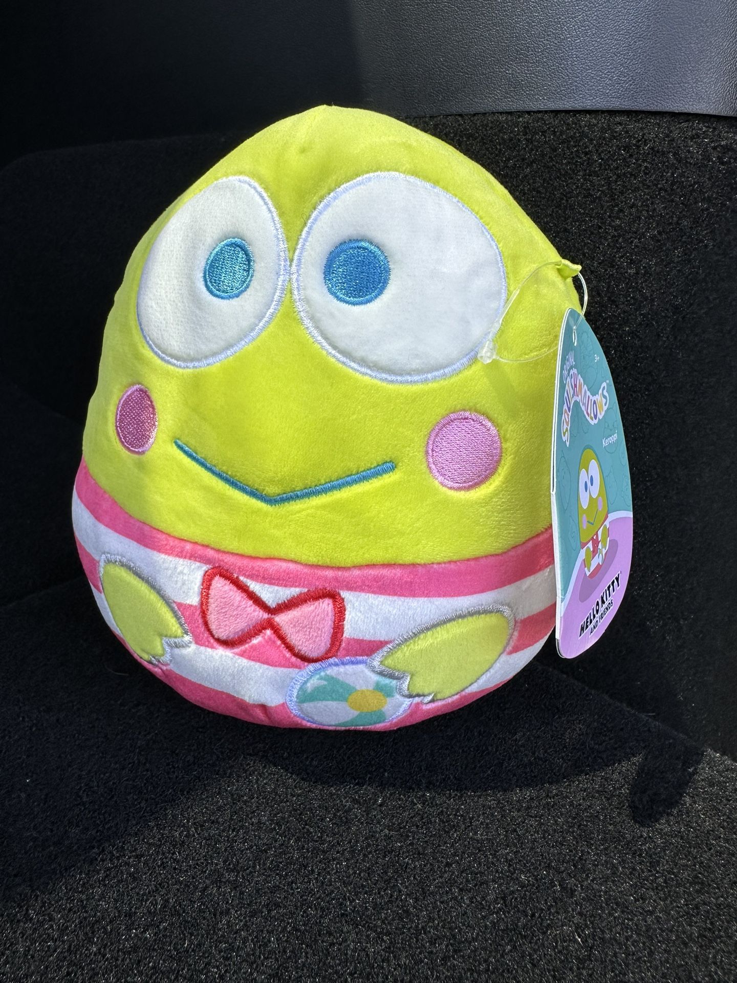 Keroppi Squishmallows Frog Swim Suit Summer 6.5in