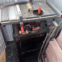 Craftsman 10 Inch Tablesaw