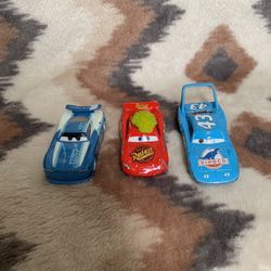 Disney Pixar diecast cars set of 3