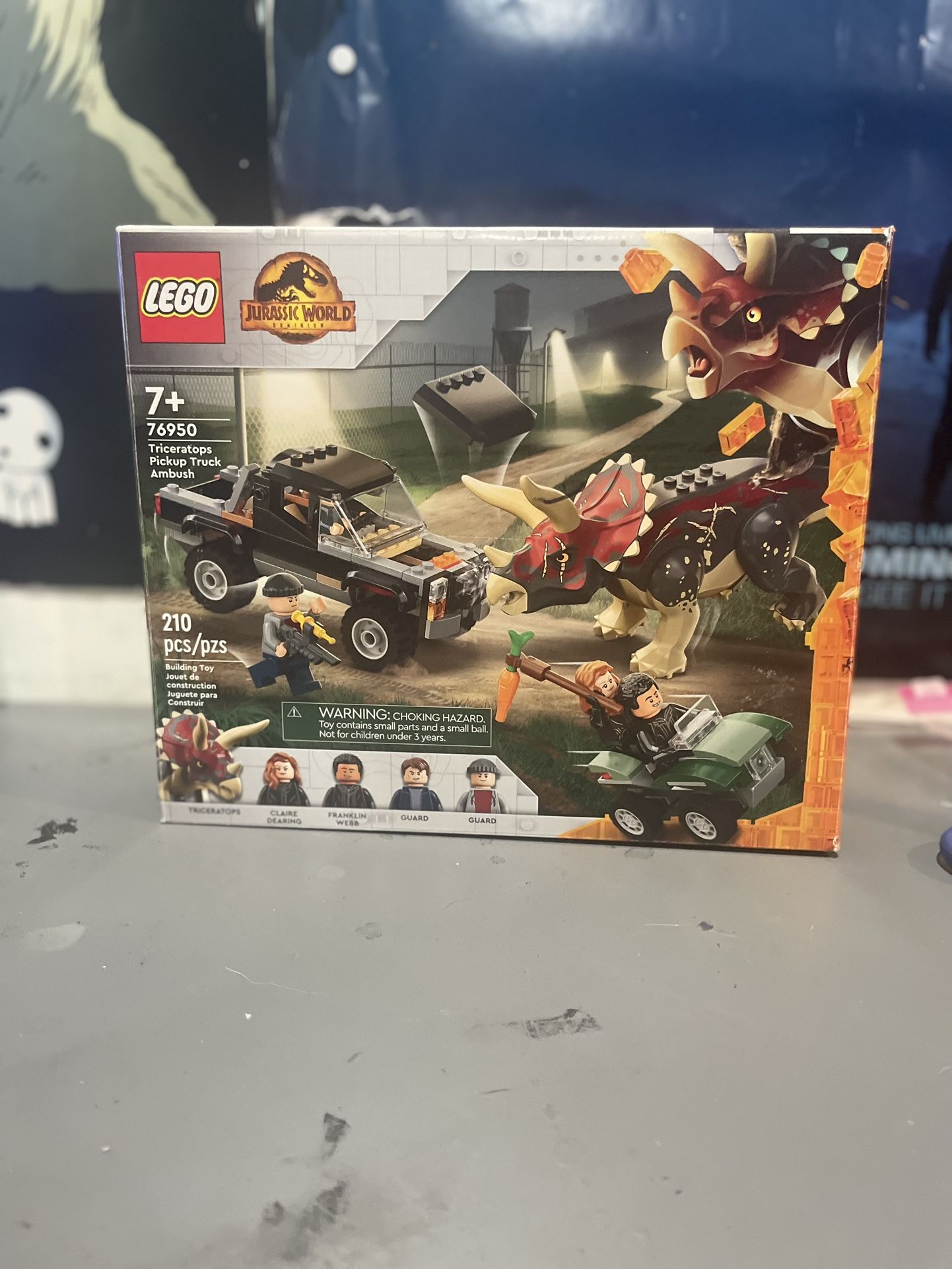 Lego Jurassic World Triceratops
